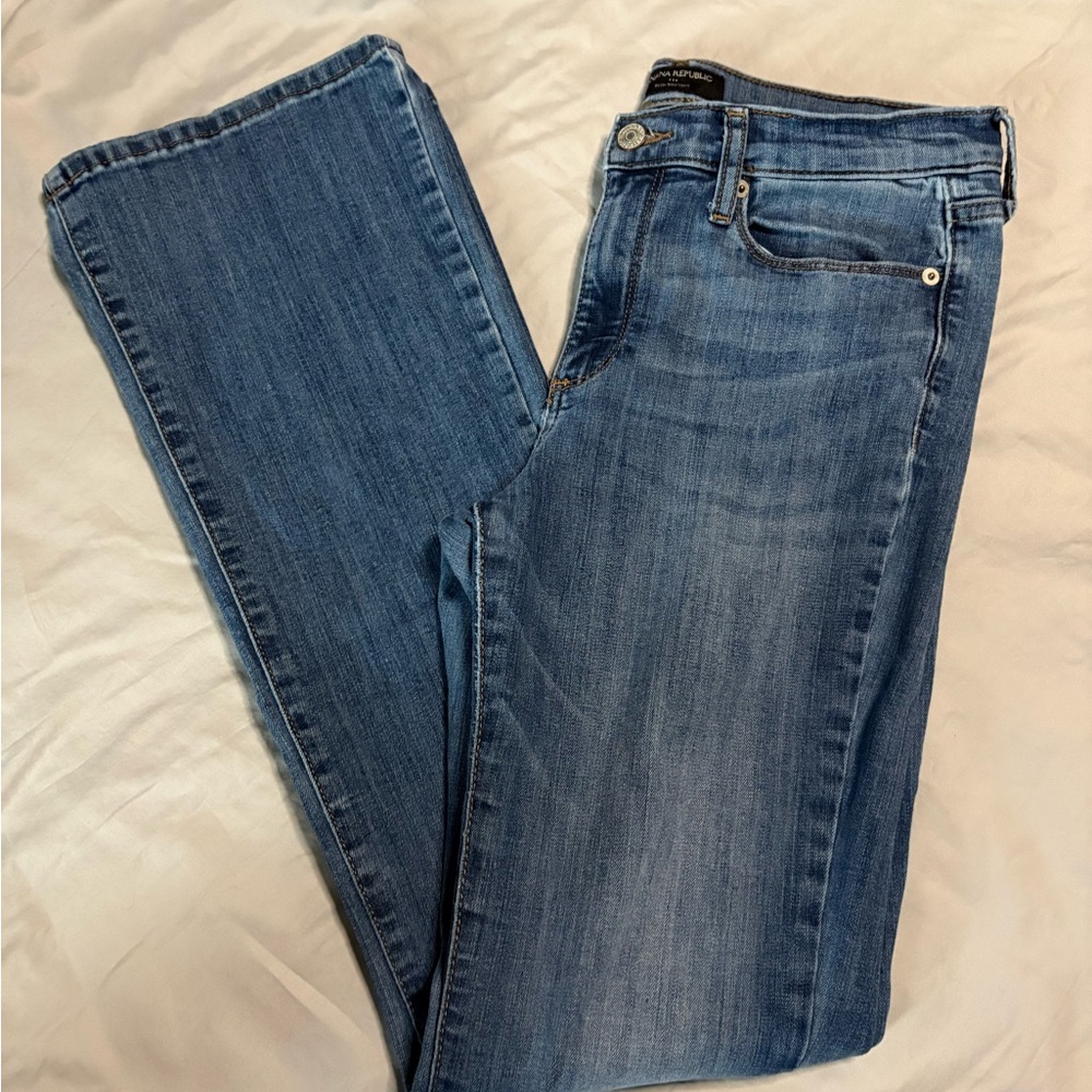Banana Republic Women's Classic Straight Leg Denim Jeans